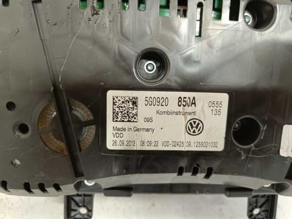 COMPTEUR VW GOLF 7 2012-2017 - Vue 3